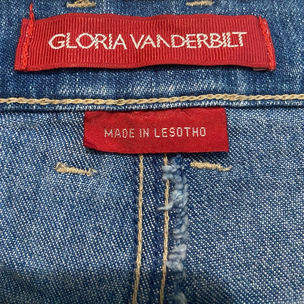 Gloria Vanderbilt Womens classic‎ fit Capri jeans 10 - Picture 5 of 10